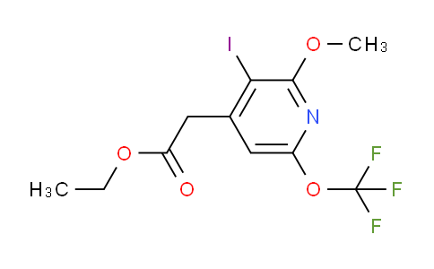 AM155578 | 1804437-84-0 | Ethyl 3-iodo-2-methoxy-6-(trifluoromethoxy)pyridine-4-acetate