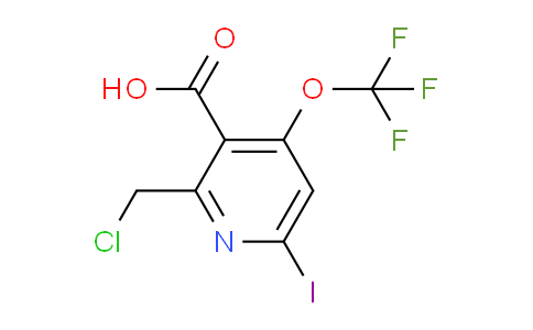2-(Chloromethyl)-6-iodo-4-(trifluoromethoxy)pyridine-3-carboxylic acid