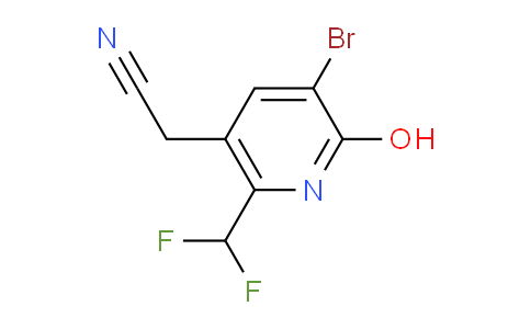 AM15558 | 1806068-09-6 | 3-Bromo-6-(difluoromethyl)-2-hydroxypyridine-5-acetonitrile
