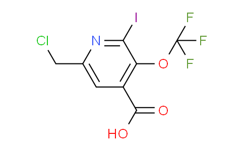 AM155581 | 1804843-48-8 | 6-(Chloromethyl)-2-iodo-3-(trifluoromethoxy)pyridine-4-carboxylic acid