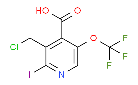 AM155584 | 1804843-60-4 | 3-(Chloromethyl)-2-iodo-5-(trifluoromethoxy)pyridine-4-carboxylic acid