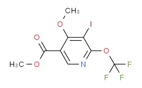 Methyl 3-iodo-4-methoxy-2-(trifluoromethoxy)pyridine-5-carboxylate