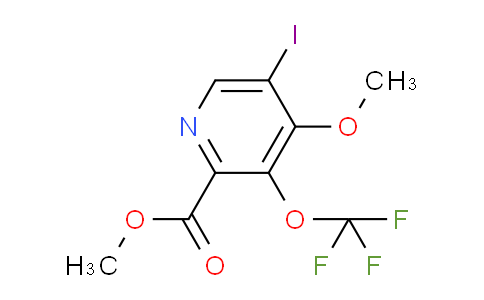 Methyl 5-iodo-4-methoxy-3-(trifluoromethoxy)pyridine-2-carboxylate
