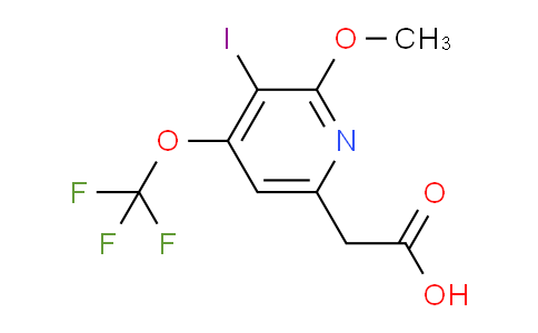 AM155596 | 1806736-70-8 | 3-Iodo-2-methoxy-4-(trifluoromethoxy)pyridine-6-acetic acid