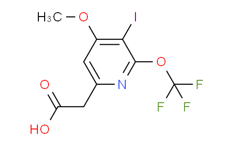 AM155599 | 1804834-65-8 | 3-Iodo-4-methoxy-2-(trifluoromethoxy)pyridine-6-acetic acid