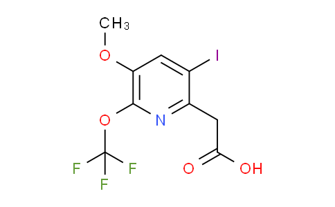 AM155606 | 1804437-14-6 | 3-Iodo-5-methoxy-6-(trifluoromethoxy)pyridine-2-acetic acid