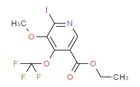 AM155612 | 1806197-93-2 | Ethyl 2-iodo-3-methoxy-4-(trifluoromethoxy)pyridine-5-carboxylate