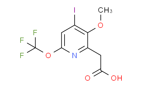 AM155614 | 1804834-83-0 | 4-Iodo-3-methoxy-6-(trifluoromethoxy)pyridine-2-acetic acid