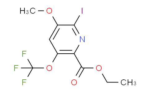 AM155615 | 1806726-15-7 | Ethyl 2-iodo-3-methoxy-5-(trifluoromethoxy)pyridine-6-carboxylate