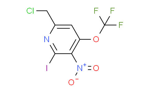 6-(Chloromethyl)-2-iodo-3-nitro-4-(trifluoromethoxy)pyridine