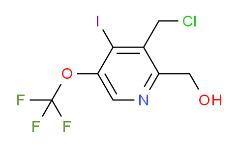 AM155624 | 1806256-00-7 | 3-(Chloromethyl)-4-iodo-5-(trifluoromethoxy)pyridine-2-methanol