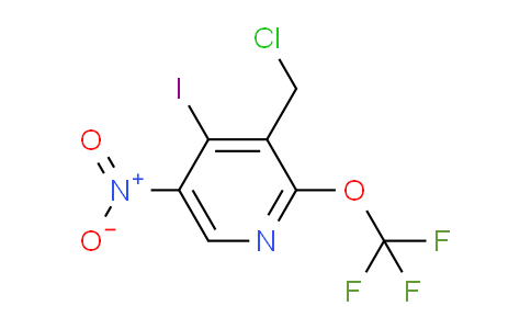 3-(Chloromethyl)-4-iodo-5-nitro-2-(trifluoromethoxy)pyridine