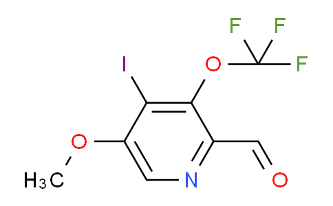 4-Iodo-5-methoxy-3-(trifluoromethoxy)pyridine-2-carboxaldehyde