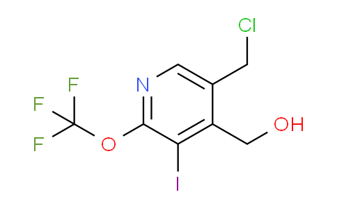 5-(Chloromethyl)-3-iodo-2-(trifluoromethoxy)pyridine-4-methanol