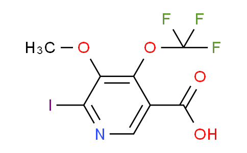 AM155638 | 1806196-86-0 | 2-Iodo-3-methoxy-4-(trifluoromethoxy)pyridine-5-carboxylic acid