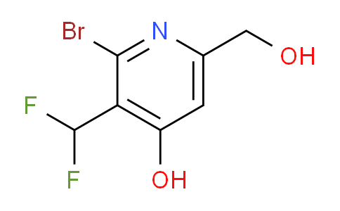 AM15564 | 1804661-09-3 | 2-Bromo-3-(difluoromethyl)-4-hydroxypyridine-6-methanol