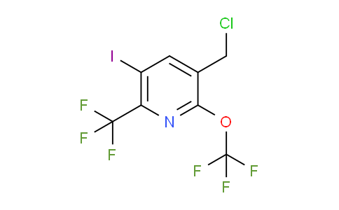 AM155653 | 1804354-66-2 | 3-(Chloromethyl)-5-iodo-2-(trifluoromethoxy)-6-(trifluoromethyl)pyridine