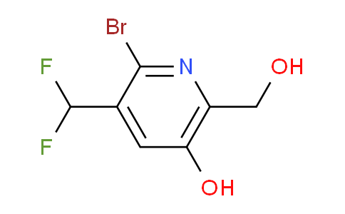 AM15566 | 1804886-46-1 | 2-Bromo-3-(difluoromethyl)-5-hydroxypyridine-6-methanol