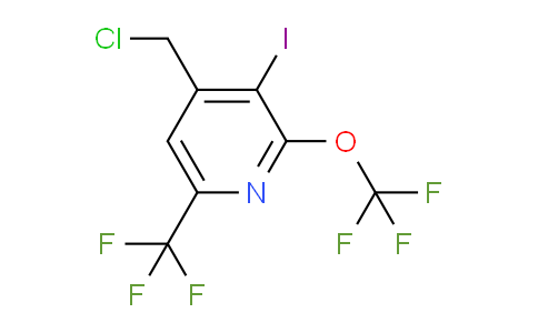 AM155660 | 1804776-94-0 | 4-(Chloromethyl)-3-iodo-2-(trifluoromethoxy)-6-(trifluoromethyl)pyridine