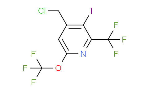 AM155662 | 1804364-05-3 | 4-(Chloromethyl)-3-iodo-6-(trifluoromethoxy)-2-(trifluoromethyl)pyridine