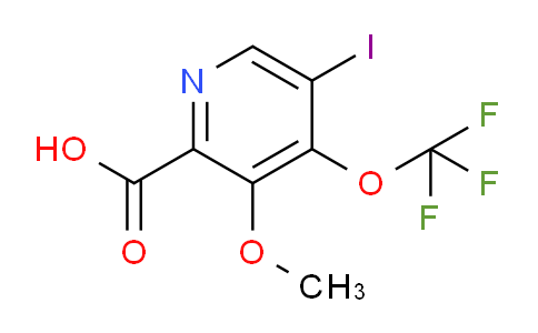 5-Iodo-3-methoxy-4-(trifluoromethoxy)pyridine-2-carboxylic acid