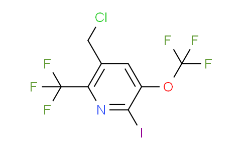 AM155667 | 1804440-79-6 | 5-(Chloromethyl)-2-iodo-3-(trifluoromethoxy)-6-(trifluoromethyl)pyridine