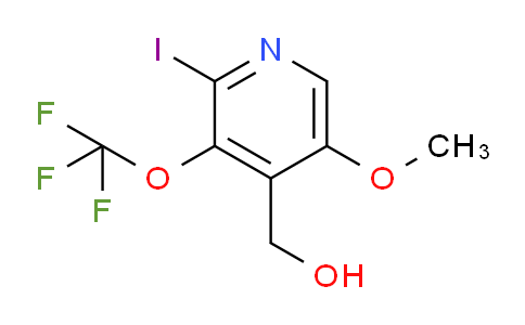 2-Iodo-5-methoxy-3-(trifluoromethoxy)pyridine-4-methanol