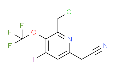 AM155675 | 1804761-89-4 | 2-(Chloromethyl)-4-iodo-3-(trifluoromethoxy)pyridine-6-acetonitrile