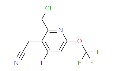 AM155678 | 1804842-08-7 | 2-(Chloromethyl)-4-iodo-6-(trifluoromethoxy)pyridine-3-acetonitrile
