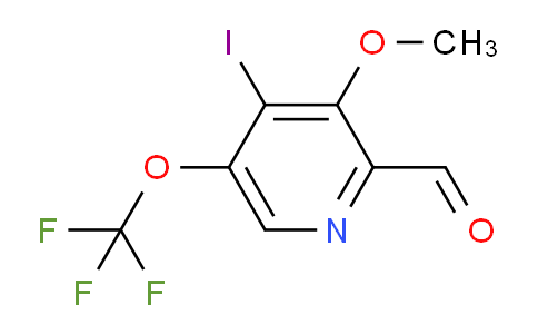 AM155683 | 1804832-42-5 | 4-Iodo-3-methoxy-5-(trifluoromethoxy)pyridine-2-carboxaldehyde