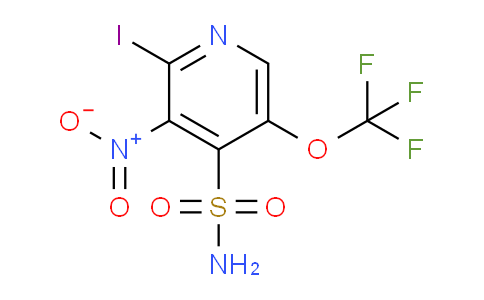 AM155694 | 1804365-82-9 | 2-Iodo-3-nitro-5-(trifluoromethoxy)pyridine-4-sulfonamide