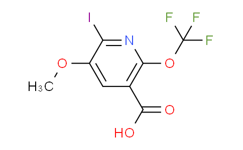 AM155698 | 1806168-51-3 | 2-Iodo-3-methoxy-6-(trifluoromethoxy)pyridine-5-carboxylic acid