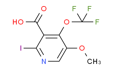 AM155709 | 1804833-71-3 | 2-Iodo-5-methoxy-4-(trifluoromethoxy)pyridine-3-carboxylic acid