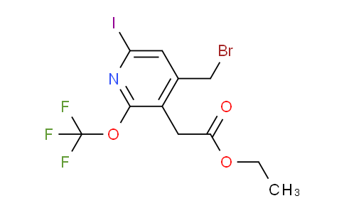 AM155712 | 1805980-17-9 | Ethyl 4-(bromomethyl)-6-iodo-2-(trifluoromethoxy)pyridine-3-acetate