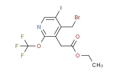 AM155715 | 1804629-95-5 | Ethyl 4-(bromomethyl)-5-iodo-2-(trifluoromethoxy)pyridine-3-acetate