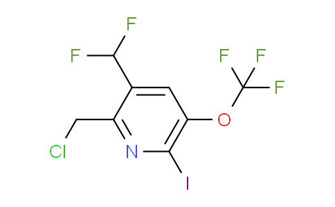 AM155719 | 1804630-03-2 | 2-(Chloromethyl)-3-(difluoromethyl)-6-iodo-5-(trifluoromethoxy)pyridine