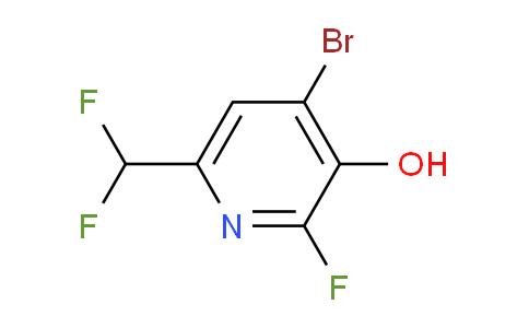 AM15572 | 1806050-75-8 | 4-Bromo-6-(difluoromethyl)-2-fluoro-3-hydroxypyridine