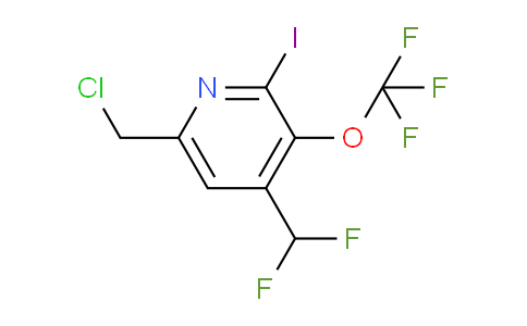 AM155722 | 1804829-13-7 | 6-(Chloromethyl)-4-(difluoromethyl)-2-iodo-3-(trifluoromethoxy)pyridine
