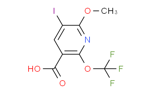 AM155724 | 1804436-84-7 | 3-Iodo-2-methoxy-6-(trifluoromethoxy)pyridine-5-carboxylic acid