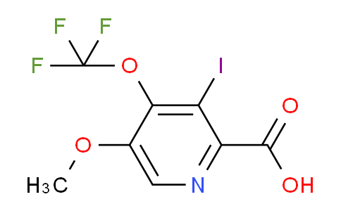 AM155731 | 1806168-58-0 | 3-Iodo-5-methoxy-4-(trifluoromethoxy)pyridine-2-carboxylic acid