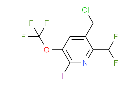 AM155737 | 1806178-64-2 | 3-(Chloromethyl)-2-(difluoromethyl)-6-iodo-5-(trifluoromethoxy)pyridine