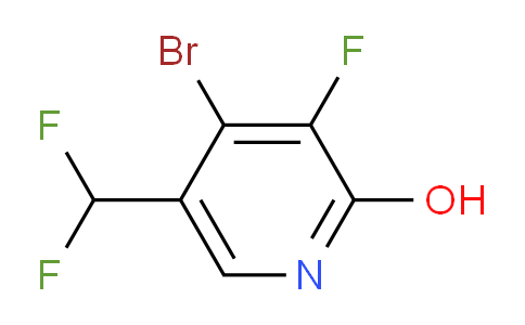 AM15574 | 1805392-96-4 | 4-Bromo-5-(difluoromethyl)-3-fluoro-2-hydroxypyridine