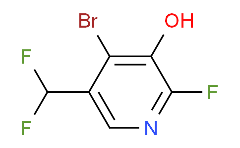 AM15575 | 1804912-28-4 | 4-Bromo-5-(difluoromethyl)-2-fluoro-3-hydroxypyridine