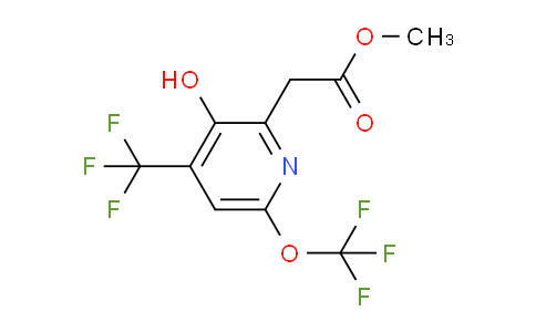 AM155757 | 1804646-11-4 | Methyl 3-hydroxy-6-(trifluoromethoxy)-4-(trifluoromethyl)pyridine-2-acetate