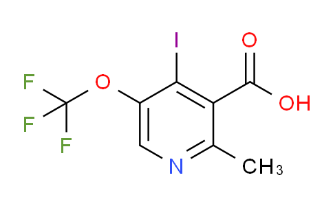 AM155759 | 1806164-08-8 | 4-Iodo-2-methyl-5-(trifluoromethoxy)pyridine-3-carboxylic acid
