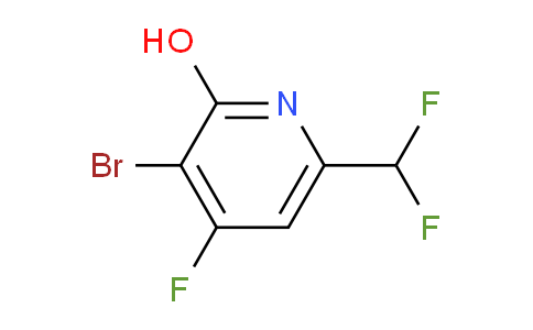 AM15576 | 1805393-11-6 | 3-Bromo-6-(difluoromethyl)-4-fluoro-2-hydroxypyridine