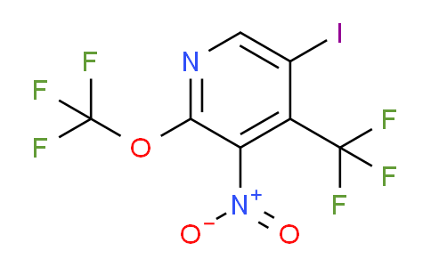 AM155764 | 1804734-36-8 | 5-Iodo-3-nitro-2-(trifluoromethoxy)-4-(trifluoromethyl)pyridine