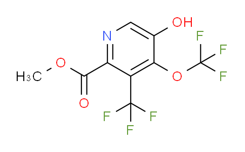 AM155765 | 1804726-08-6 | Methyl 5-hydroxy-4-(trifluoromethoxy)-3-(trifluoromethyl)pyridine-2-carboxylate