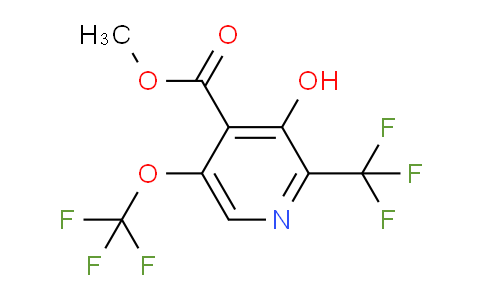AM155766 | 1804344-18-0 | Methyl 3-hydroxy-5-(trifluoromethoxy)-2-(trifluoromethyl)pyridine-4-carboxylate