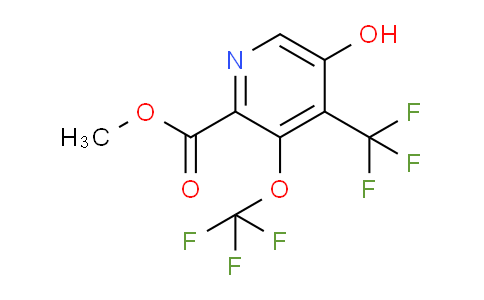 AM155768 | 1806159-02-3 | Methyl 5-hydroxy-3-(trifluoromethoxy)-4-(trifluoromethyl)pyridine-2-carboxylate